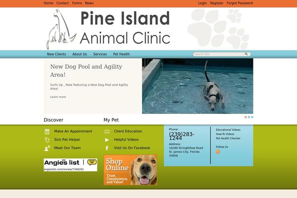 pineislandanimalclinic.com site used Lifelearn3