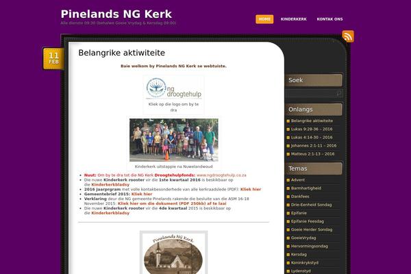pinelandsngkerk.org site used Choco
