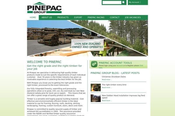 pinepac.co.nz site used Pinepac