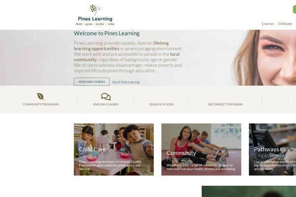 pineslearning.com.au site used Pines