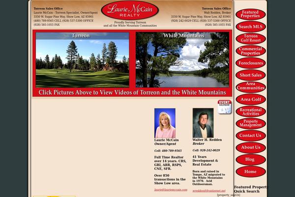 pinetoparizonarealestate.com site used Lauras