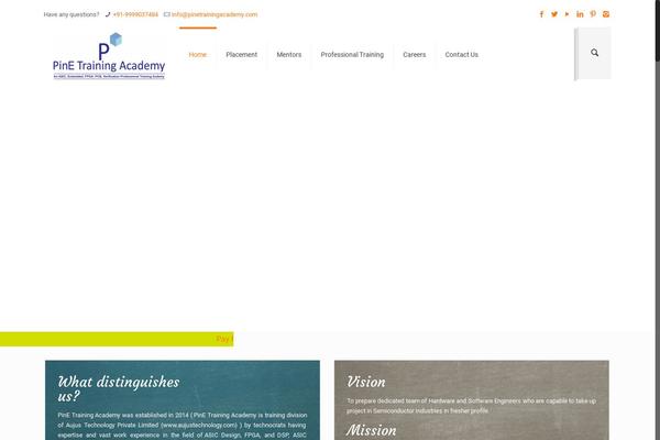 pinetrainingacademy.com site used BeTheme