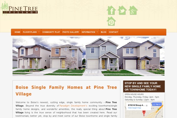 pinetreevillageboise.com site used Pinetree