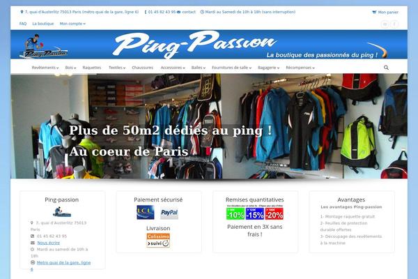 The7 theme site design template sample