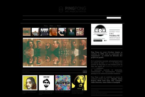 pingpong.fr site used Pingpong
