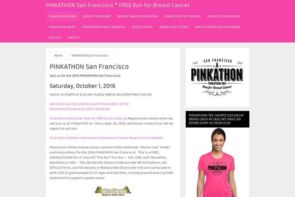 pinkathon.org site used MagXP