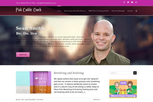 pinkcaddiecoach.com site used Headway-2015-389