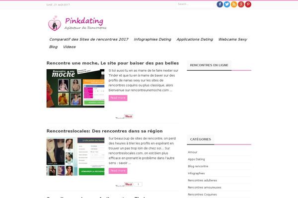 pinkdating.fr site used Journal
