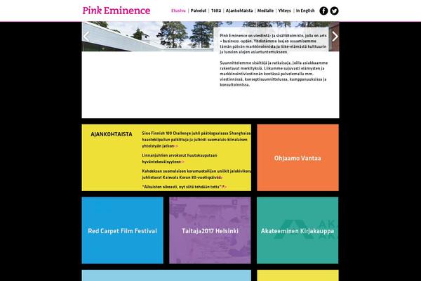 pinkeminence.fi site used Pink2014