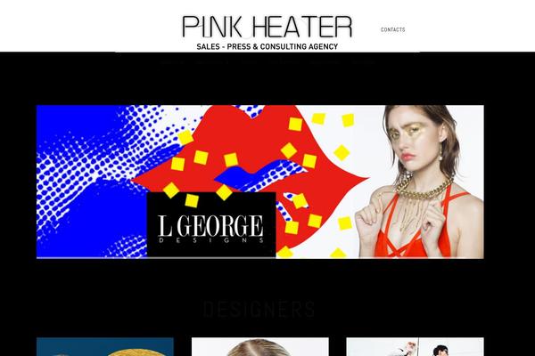 pinkheater.com site used X | The Theme