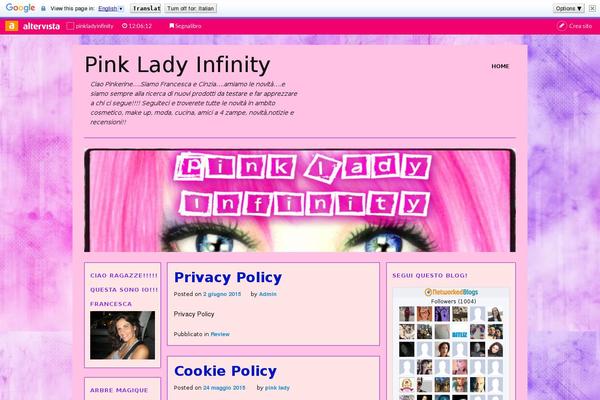 pinkladyinfinity.altervista.org site used Altervista Theme
