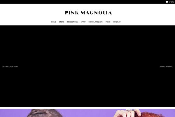 pinkmagnolia.com site used Pink