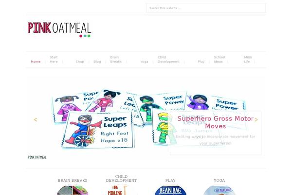 pinkoatmeal.com site used Pink-oatmeal