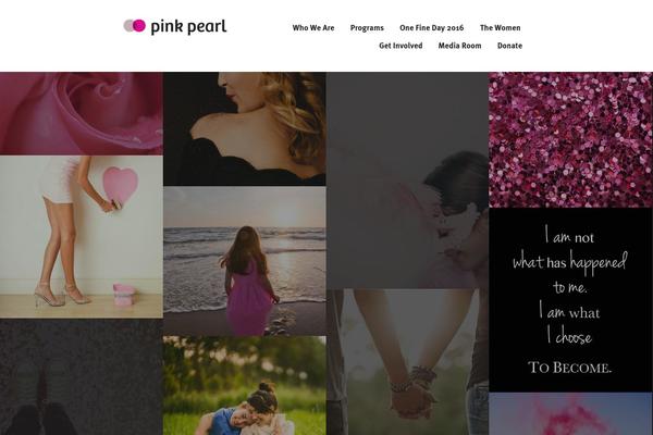 pinkpearlfoundation.org site used Pink-pearl-theme