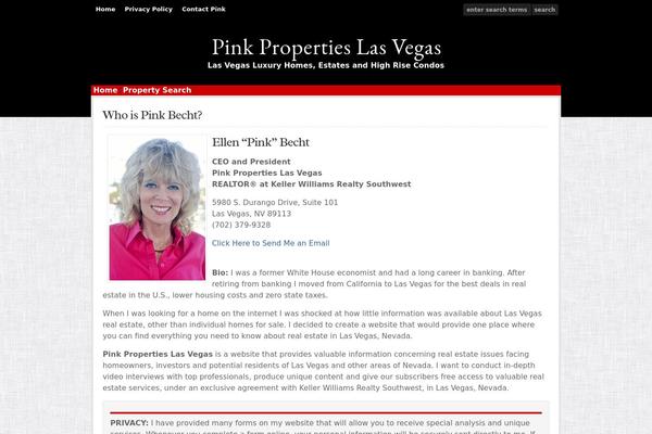 pinkpropertieslasvegas.com site used Wp-prosper2014