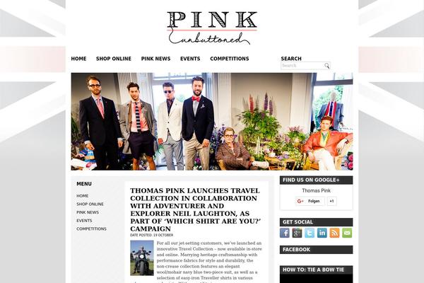 pinkunbuttoned.com site used Thomaspink