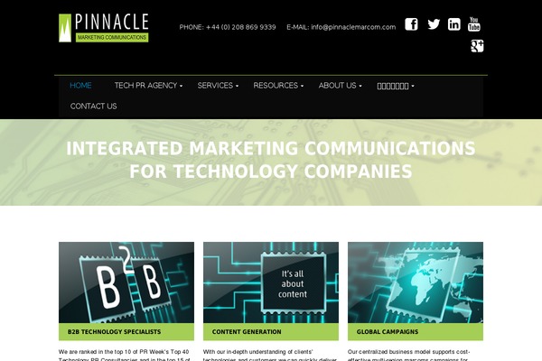 pinnacle-marketing.com site used Pinnacle-rs