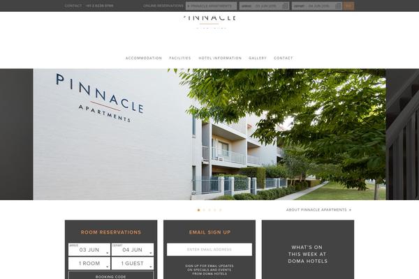 pinnacleapartments.com.au site used Realm_hotel