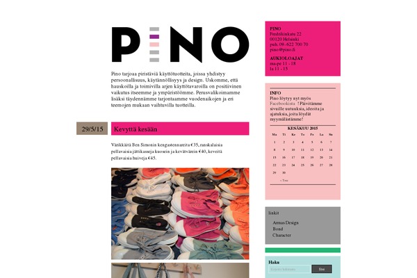 pino.fi site used Pinotheme_new