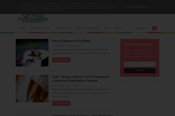 Caps theme site design template sample