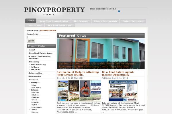 pinoyproperty4sale.com site used Graviti