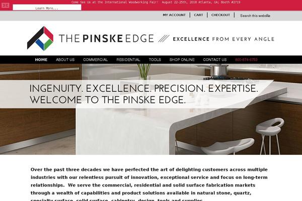 pinske-edge.com site used Pinske-edge