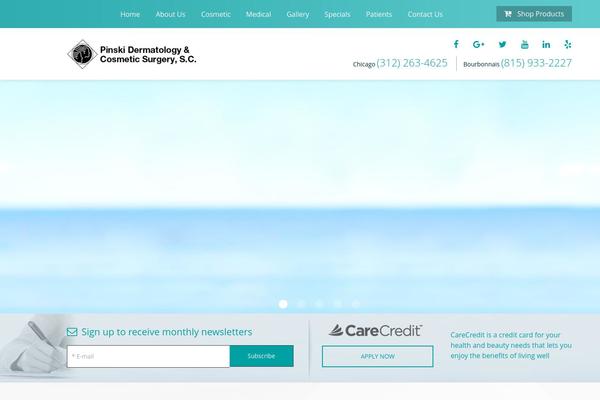 Medica Parent theme site design template sample