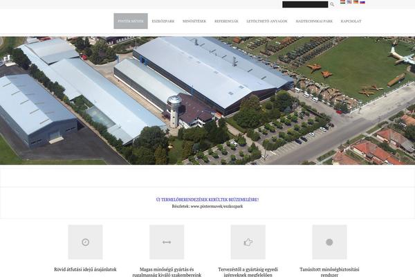 pintermuvek.hu site used Addesign