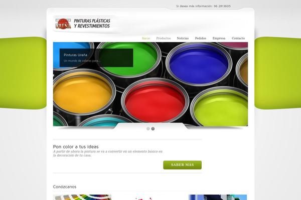 Acens theme site design template sample