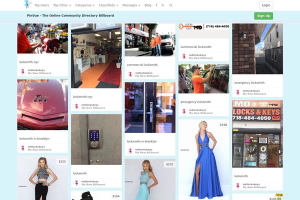 pinvue.com site used Pinvue