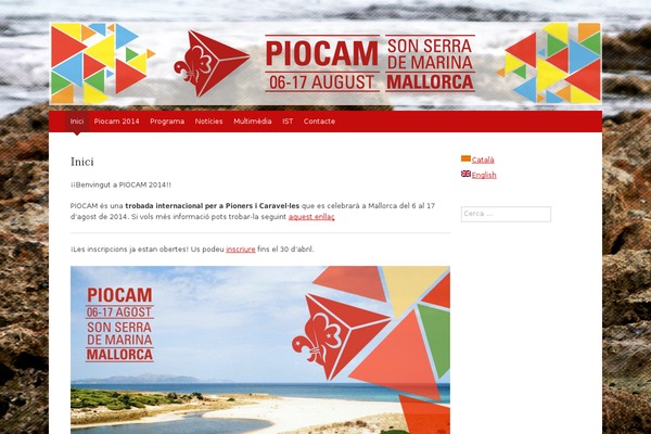 piocam2014.cat site used Piocam2014