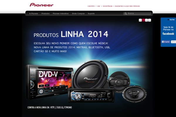 pioneer.com.br site used Wp-bird