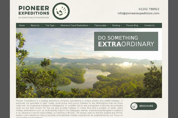 pioneerexpeditions.com site used Lovetravelchild