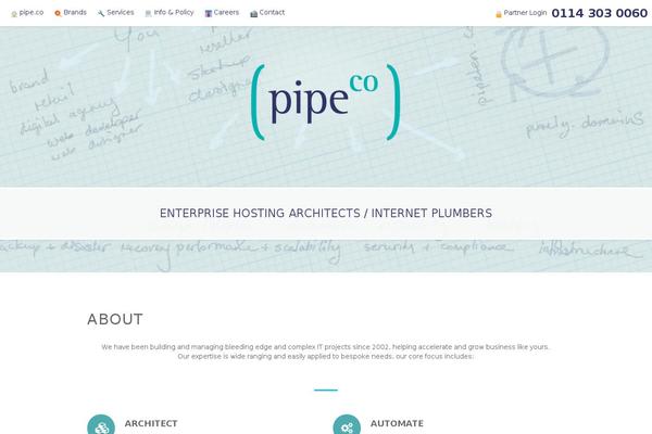 pipe.co site used Aaron-child
