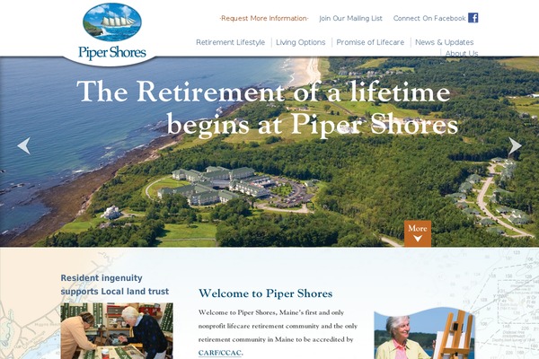 pipershores.org site used Pipershores