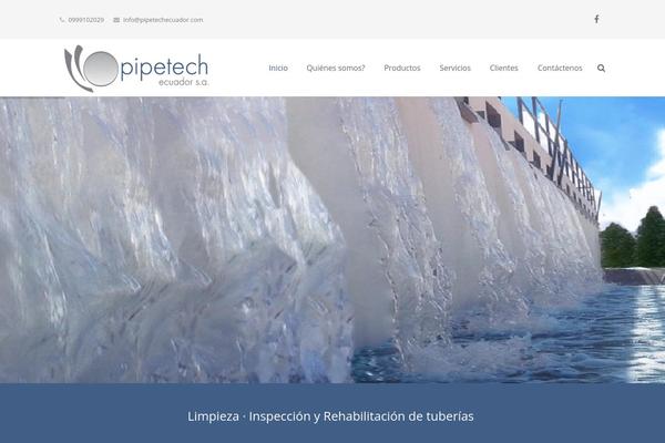 Impreza theme site design template sample