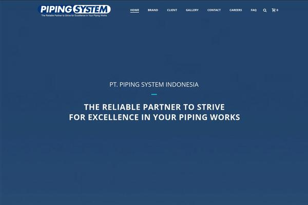 Jupiter theme site design template sample