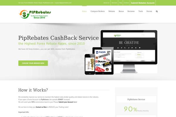 Avada theme site design template sample