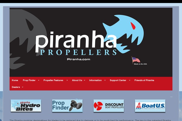 piranha.com site used Freestyle-child