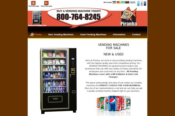 piranhavending.com site used Vendingbusiness