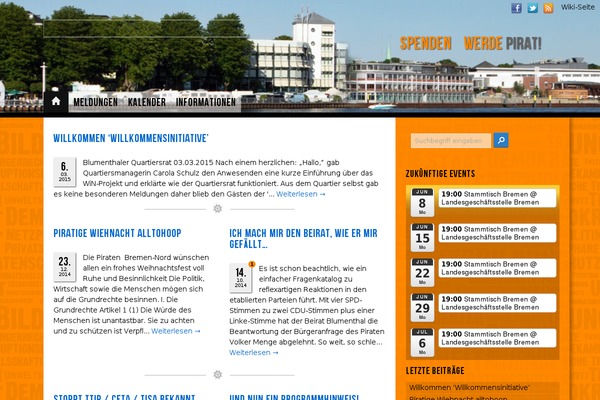 Site using All-in-One Event Calendar plugin