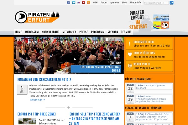 Site using 2 Click Social Media Buttons plugin