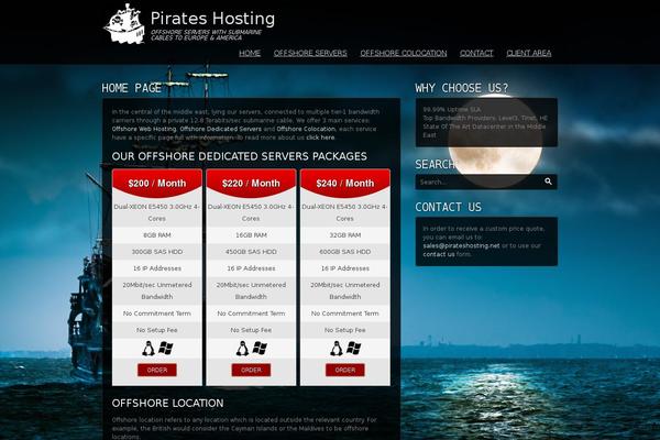 pirateshosting.net site used Unsigned