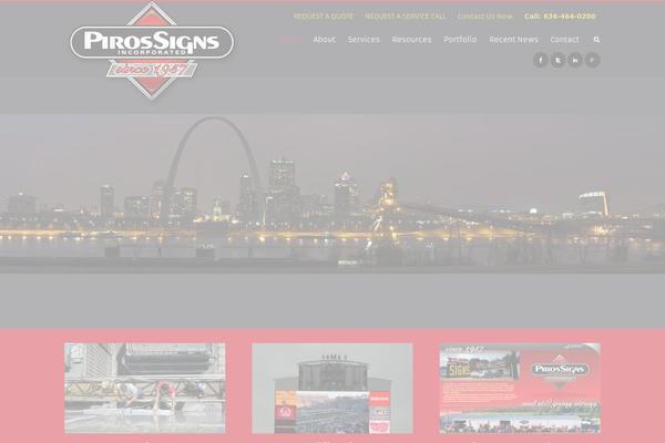 Redstar theme site design template sample