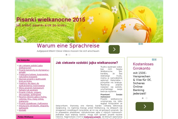 pisankiwielkanocne.com.pl site used Children_school_ad
