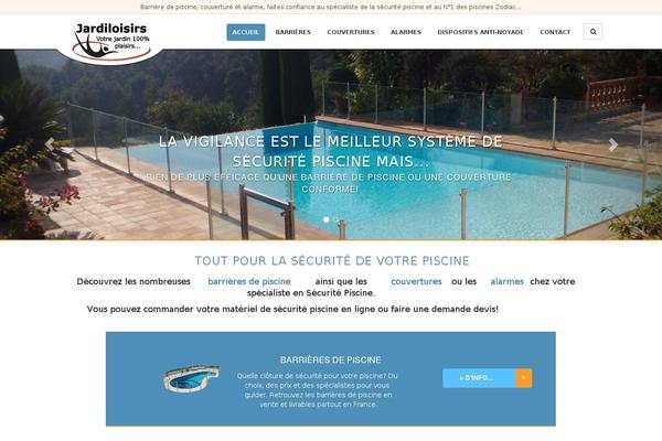 piscine-securite.fr site used Wp-bootstrap-securite