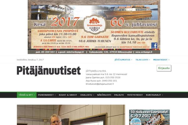 pitajanuutiset.fi site used Paikallismediat