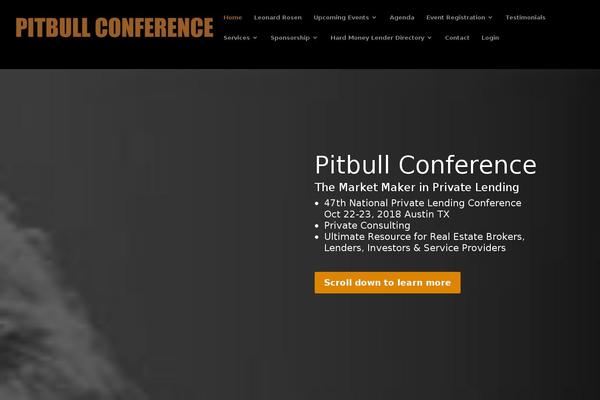 pitbullconference.com site used Nplaconference