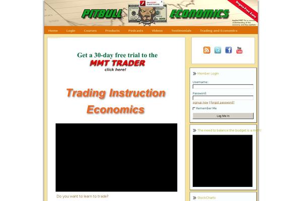 pitbulleconomics.com site used Pitbull
