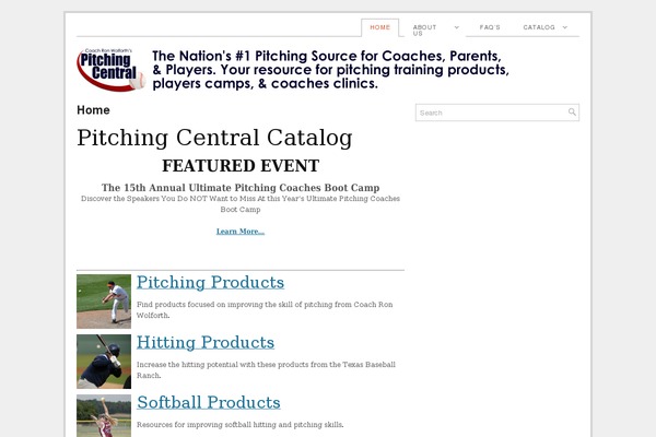 pitchingcentral.com site used Sezen